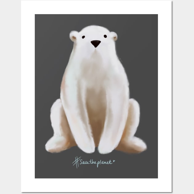 Polar bear Wall Art by kozinoart